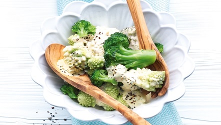 Salade De Chou Romanesco Et De Brocoli Recettes Miele